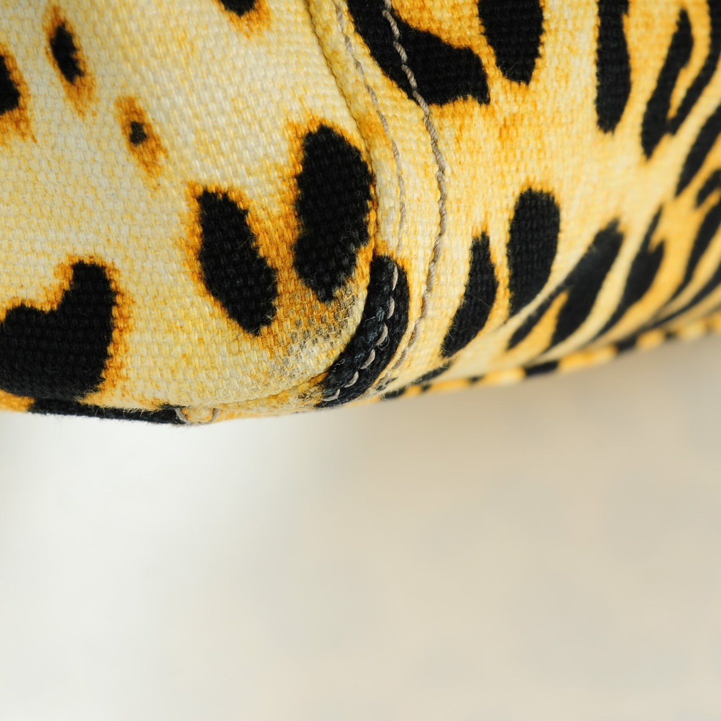 Canvas Leopard Print Small Miss Sicily Satchel