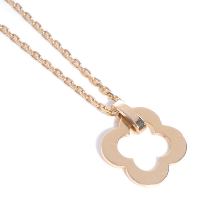 Van Cleef & Arpels 18K Yellow Gold Byzantine Alhambra Pendant Necklace 4 of 6