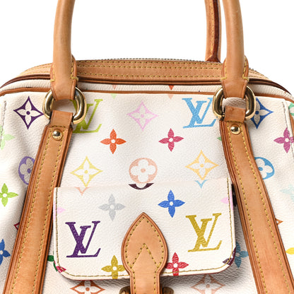 Louis Vuitton Monogram Multicolor Priscilla White 7 of 9