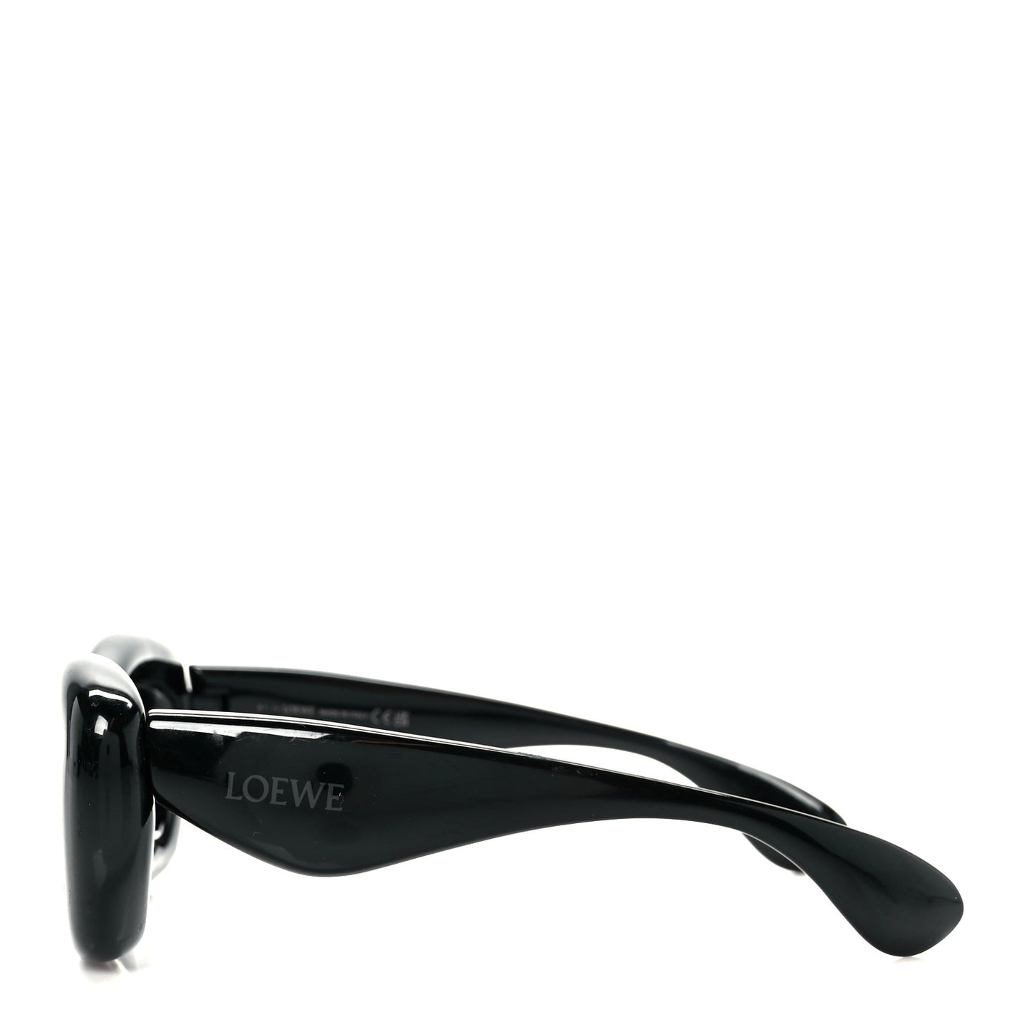 Acetate Inflated Sunglasses LW40117l Black