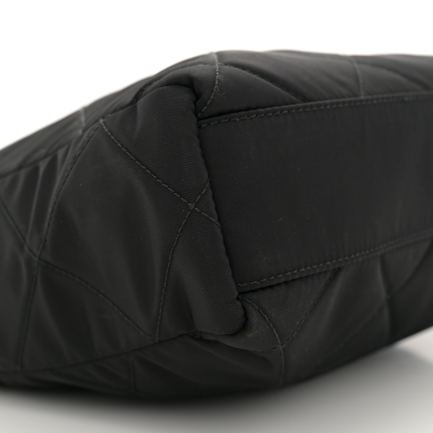Re-Nylon Saffiano Stitched Re-Edition 1995 Shoulder Bag Black
