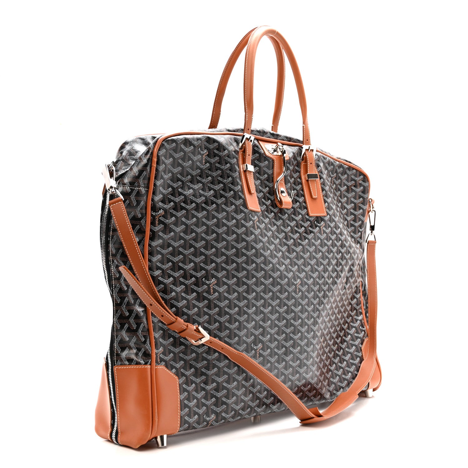 Goyard Goyardine Porte-Habits Garment Bag Black Gold 3 of 30