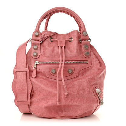 Balenciaga Agneau Giant 21 Silver Hardware Pompon Framboise 1 of 13
