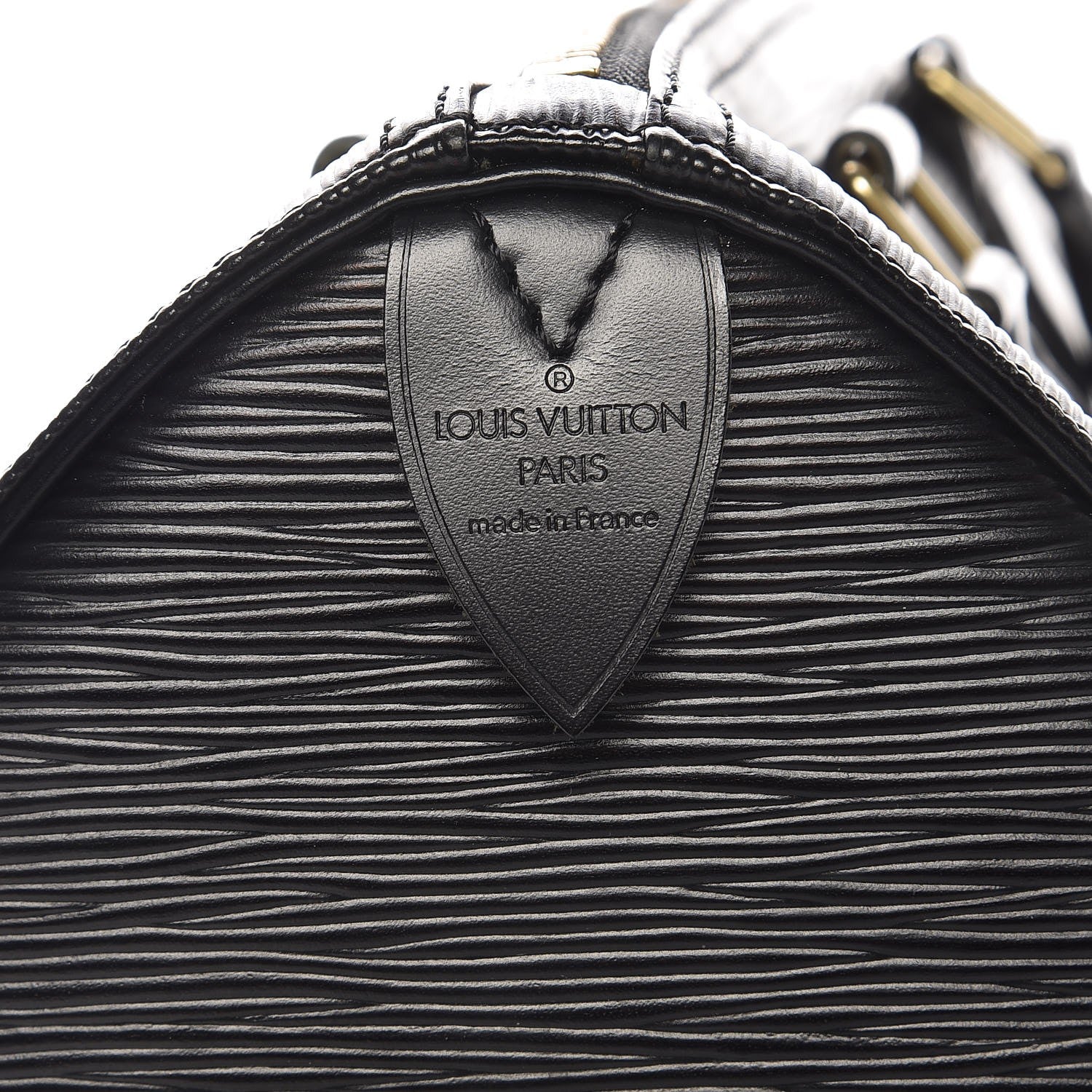 Louis Vuitton Epi Speedy 25 Black 6 of 8