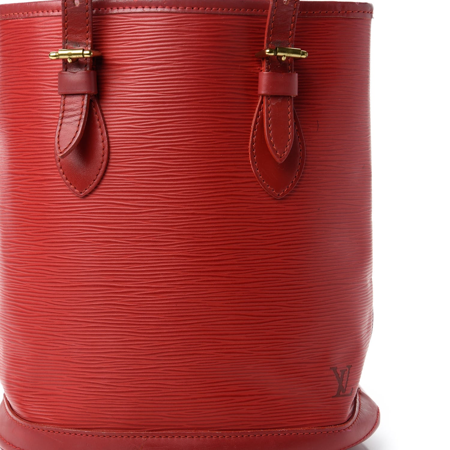 Louis Vuitton Epi Petit Bucket 23 Rouge 10 of 13