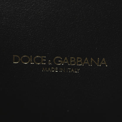 Dolce & Gabbana Metallic Nappa Small Devotion Top Handle Bag Pink 6 of 9