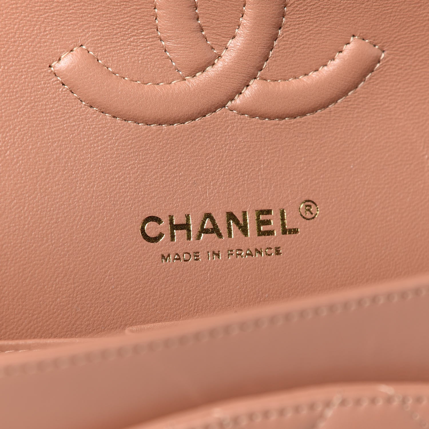 Chanel Lambskin Quilted Medium Double Flap Brown 6 of 10