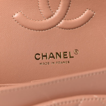 Chanel Lambskin Quilted Medium Double Flap Brown 6 of 10