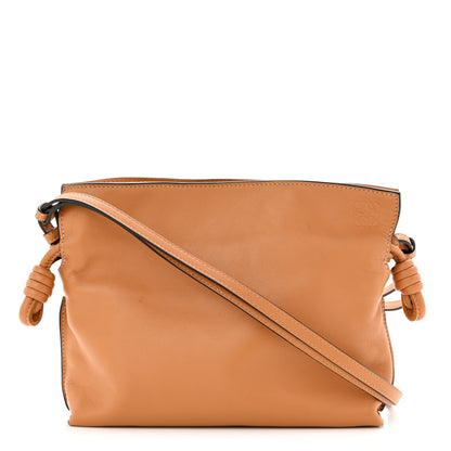 Loewe Calfskin Mini Flamenco Knot Clutch Warm Desert 1 of 11