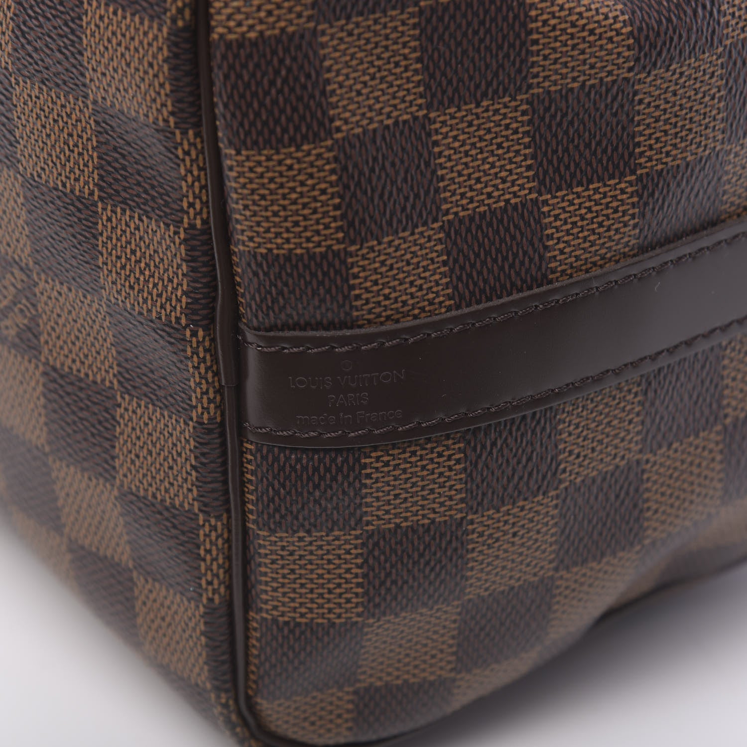 Louis Vuitton Damier Ebene Speedy Bandouliere 25 6 of 10
