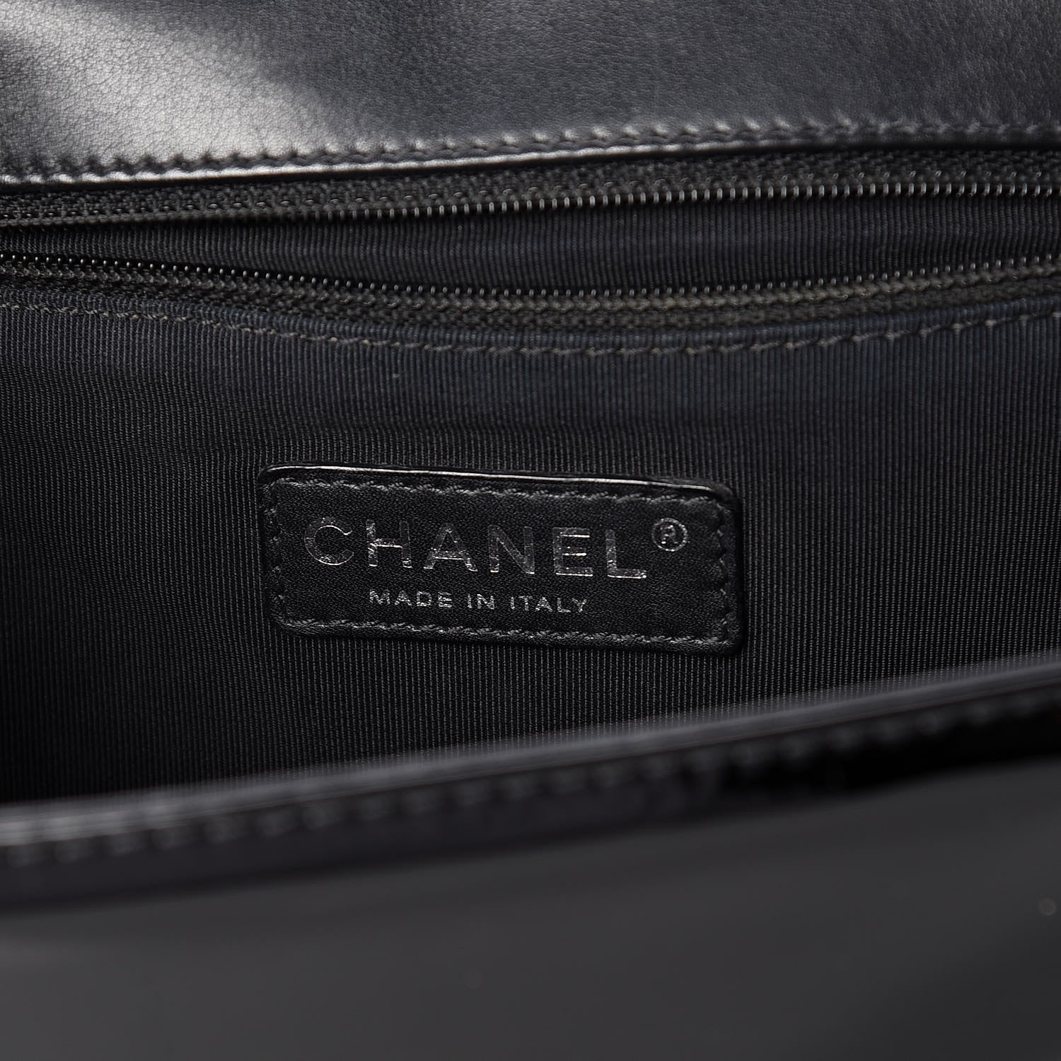 Chanel Patent Quilted Large Boy Flap Black 6 of 11