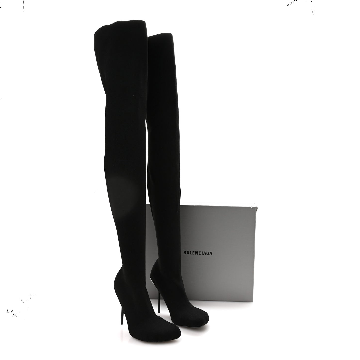 Knit Fetish Anatomic 110 Boots 37 Black