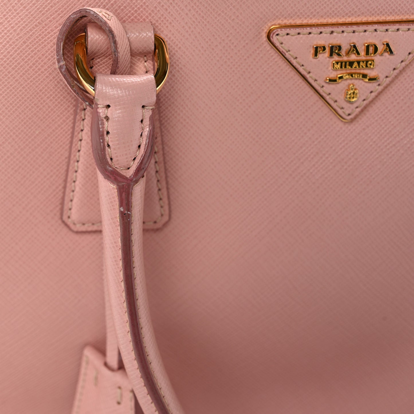 Saffiano Medium Galleria Double Zip Tote Orchidea