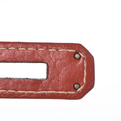 Hermes Taurillon Clemence Birkin 35 Sanguine 18 of 32
