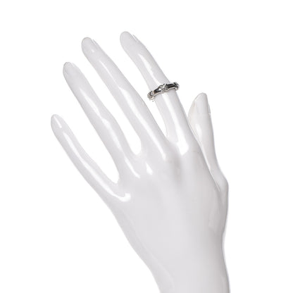 Tiffany 18K White Gold Diamond Signature 'X' Ring 47 4 2 of 3