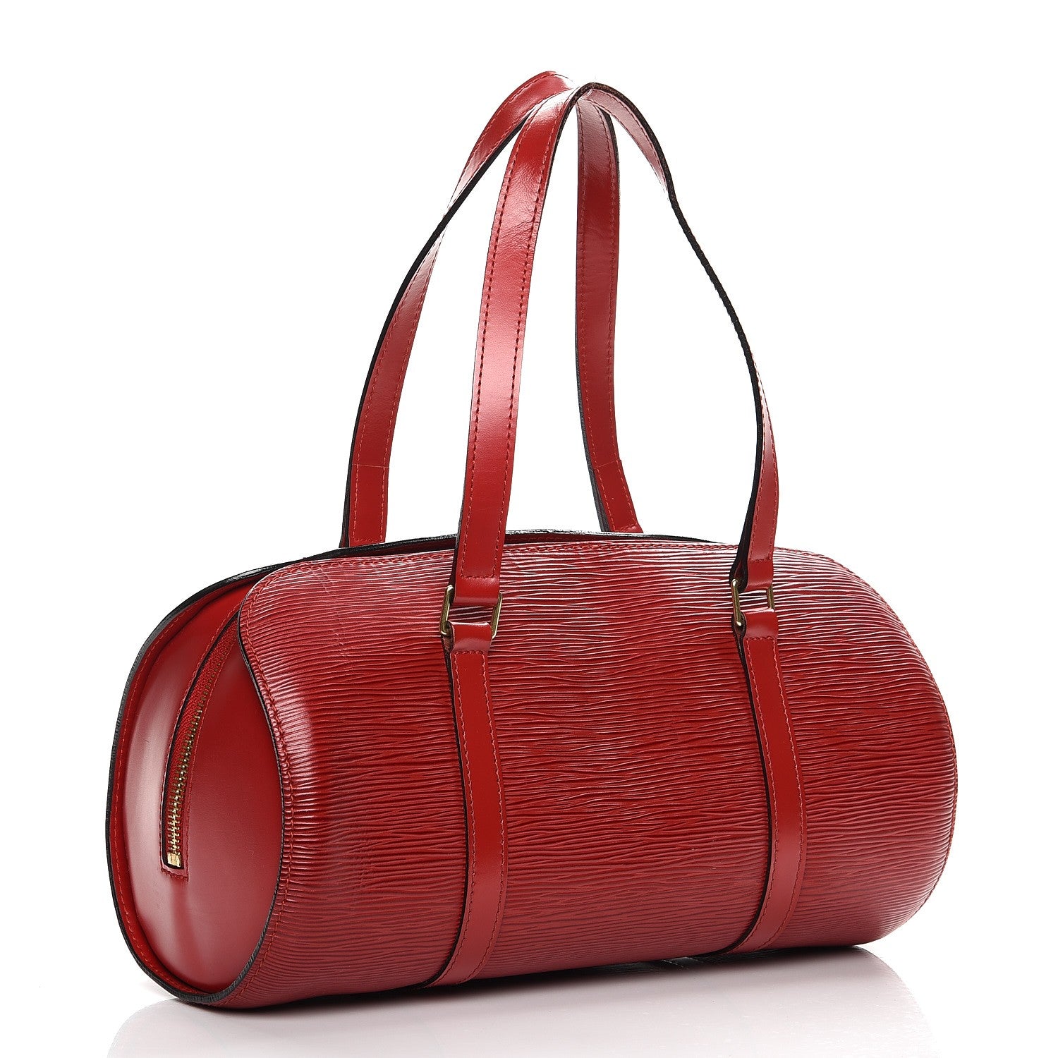 Louis Vuitton Epi Soufflot Castillan Red 4 of 9