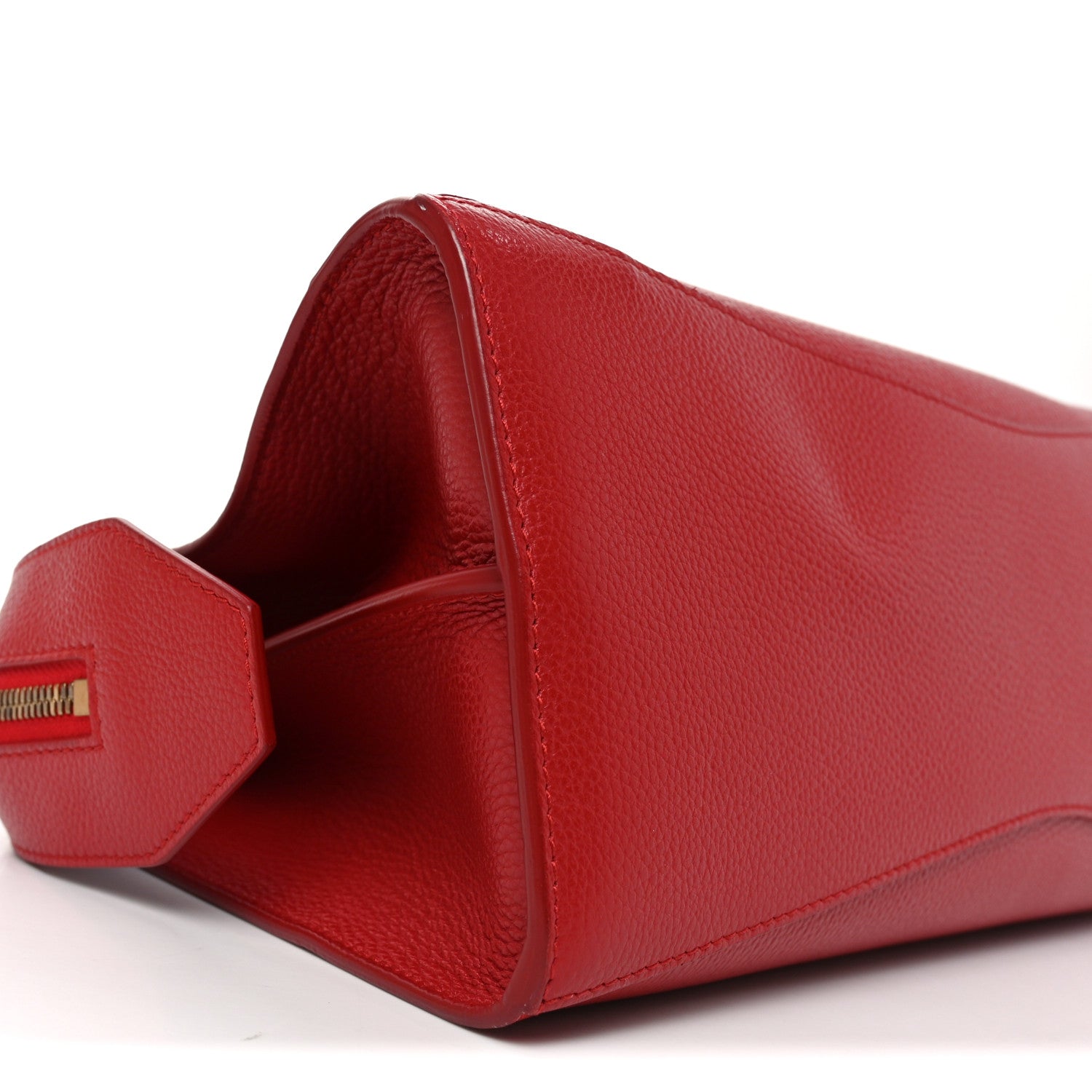 Balenciaga Grained Calfskin Neo Classic Gold Hardware S City Medium Red 9 of 10