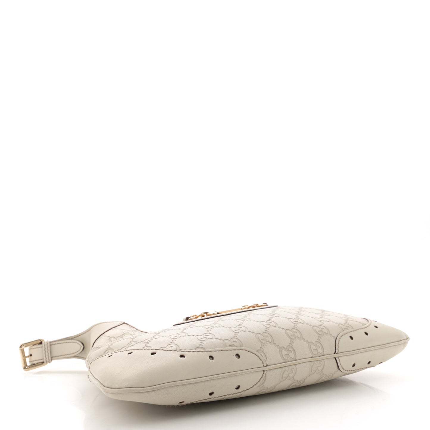 Guccissima Punch Hobo Off White