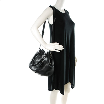 Prada Vitello Daino Shoulder Bag Nero Black 2 of 8