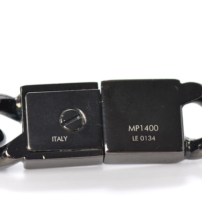 Louis Vuitton Graffiti Necklace Black 6 of 6