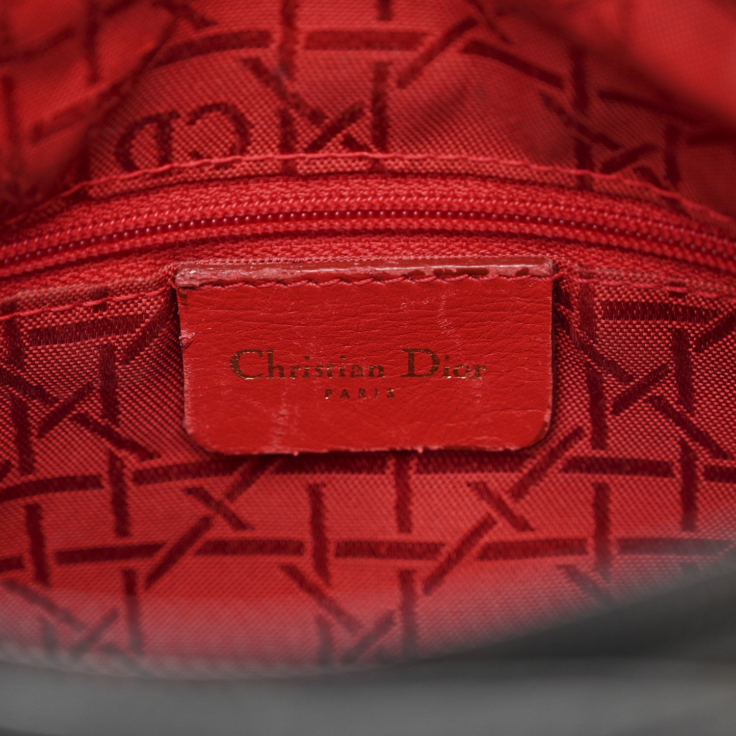 Christian Dior Nylon Cannage Medium Lady Dior Black 6 of 13