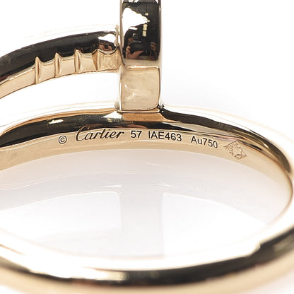 Cartier 18K Yellow Gold Juste Un Clou Ring 57 8 3 of 5