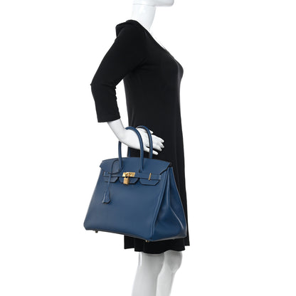 Hermes Epsom Birkin 35 Colvert 2 of 14