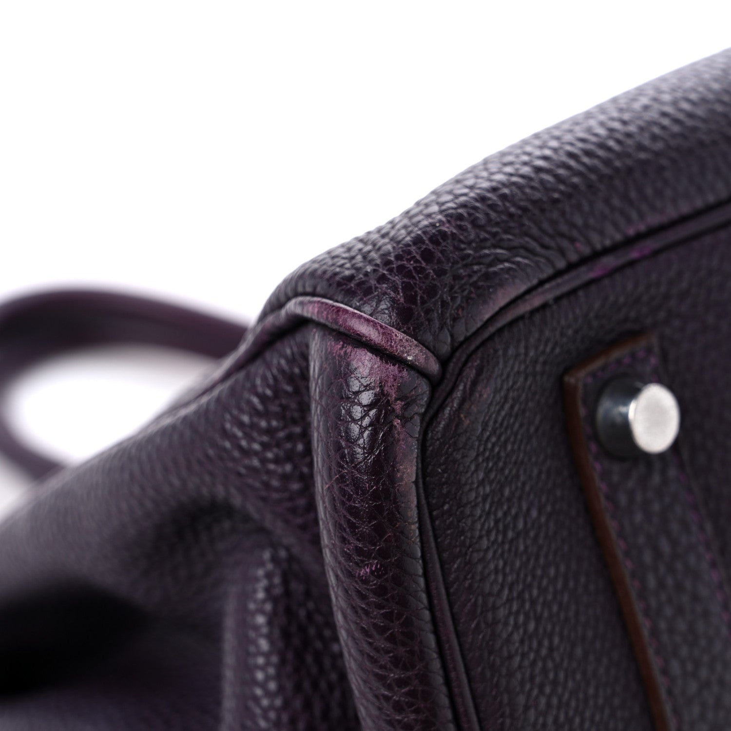 Hermes Togo BIRKIN 35 Raisin 8 of 27