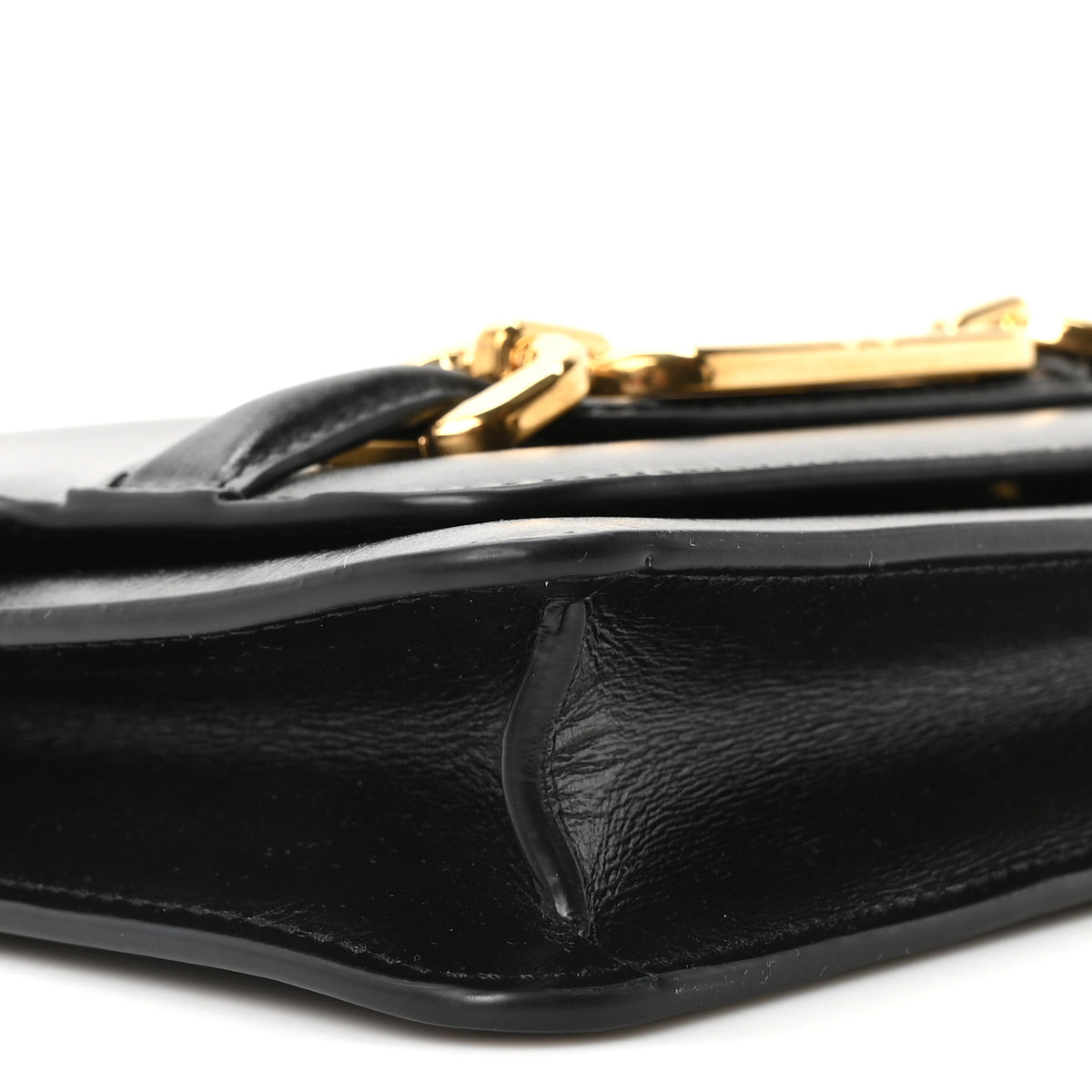 Calfskin Mini Whitney Shoulder Bag Black