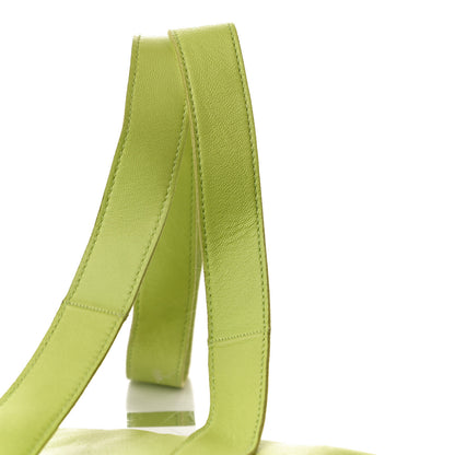 Hermes Lambskin Clou De Selle Pouch Kiwi 10 of 10