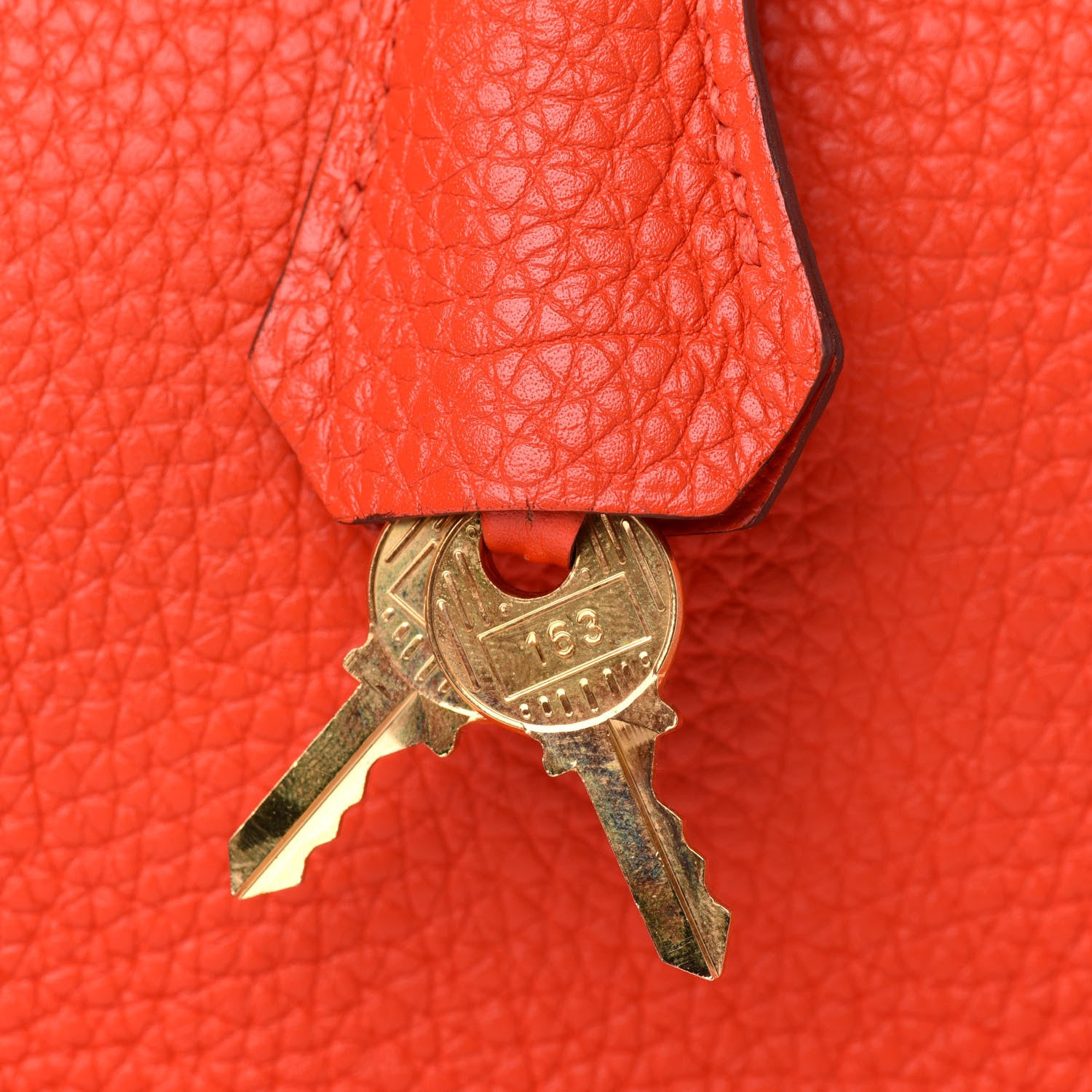 Hermes Togo Birkin 35 Capucine 21 of 21