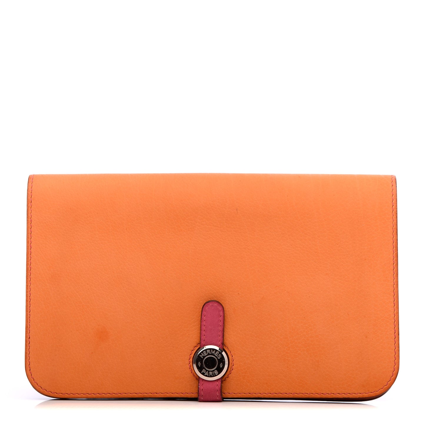 Eversoft Dogon Duo Wallet Orange Rose Shocking