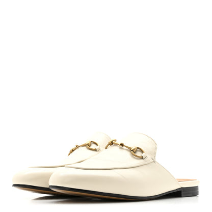 Gucci Malaga Kid Womens Princetown Slippers 39.5 Mystic White 4 of 12