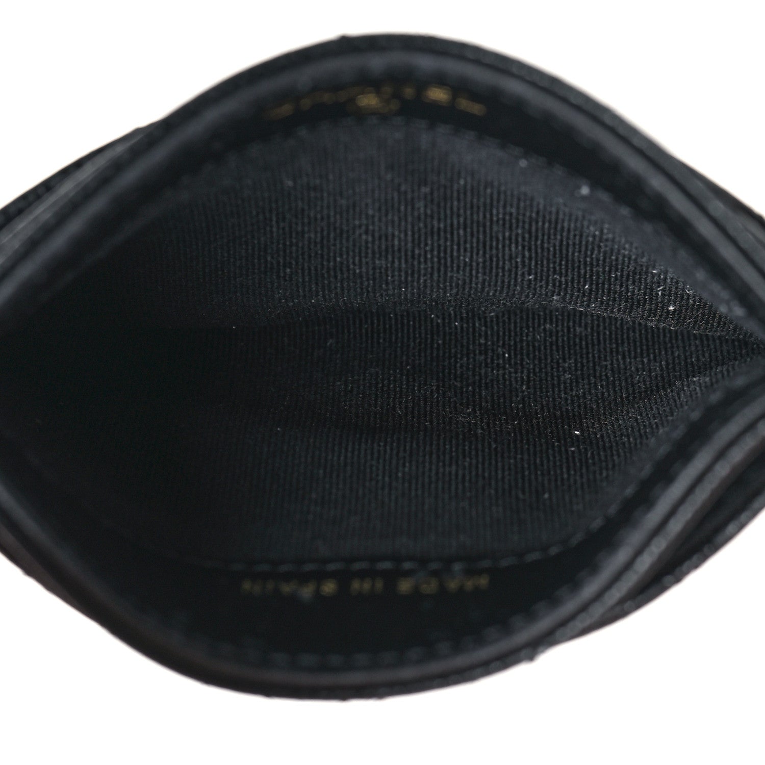 Chanel Caviar Quilted Crystal Card Holder Black 5 of 9