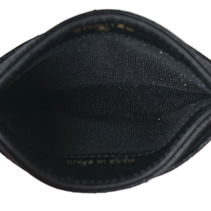 Chanel Caviar Quilted Crystal Card Holder Black 5 of 9