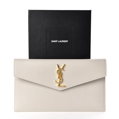 Saint Laurent Grain De Poudre Uptown Pouch Crema Soft 7 of 7
