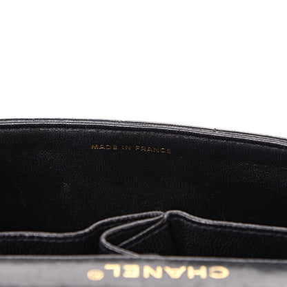 Chanel Lambskin East West Chocolate Bar Flap Black 6 of 19