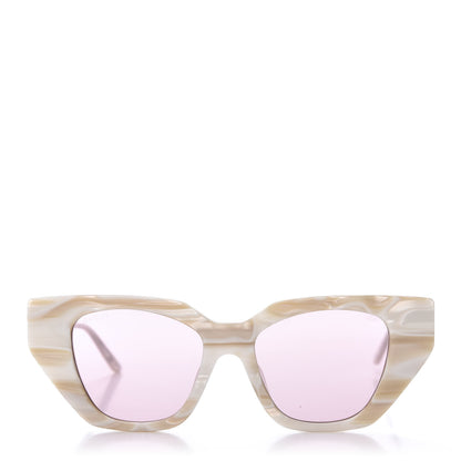 Gucci Crystal Embellished Cat Eye GG0641S Sunglasses White 3 of 7