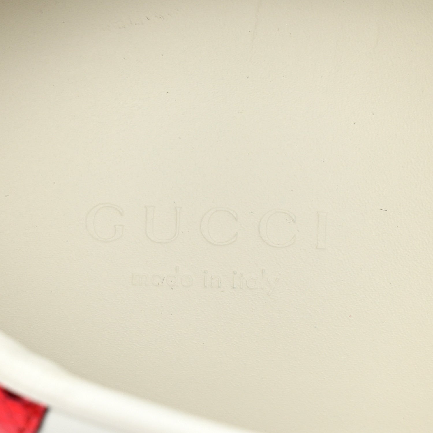 Gucci Calfskin Web Floral Embroidered Womens Ace Sneakers 37 White 8 of 10
