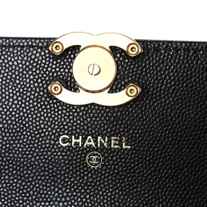 Chanel Caviar Quilted Mini Bracelet On Chain Wallet On Chain WOC Black 6 of 11