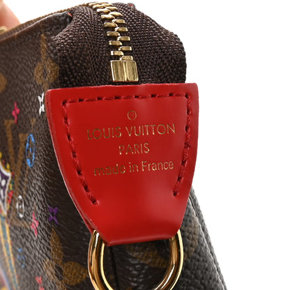 Louis Vuitton Monogram 2020 Christmas Animation Bumper Cars Mini Pochette Accessories Coquelicot 6 of 7