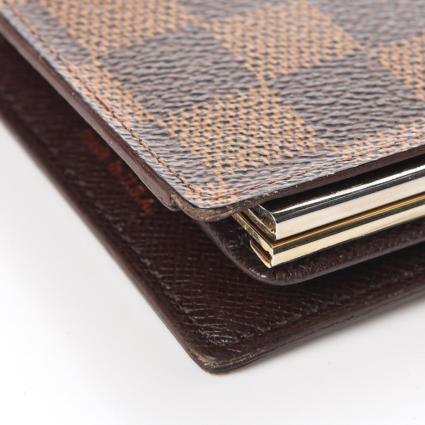 Damier Ebene Continental French Purse Wallet