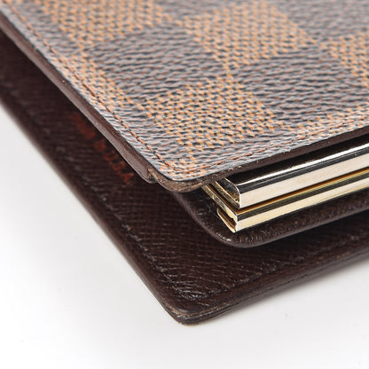 Louis Vuitton Damier Ebene Continental French Purse Wallet 17 of 19
