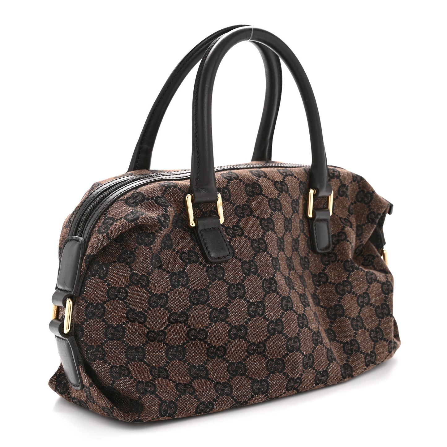 Monogram Small Boston Dark Brown
