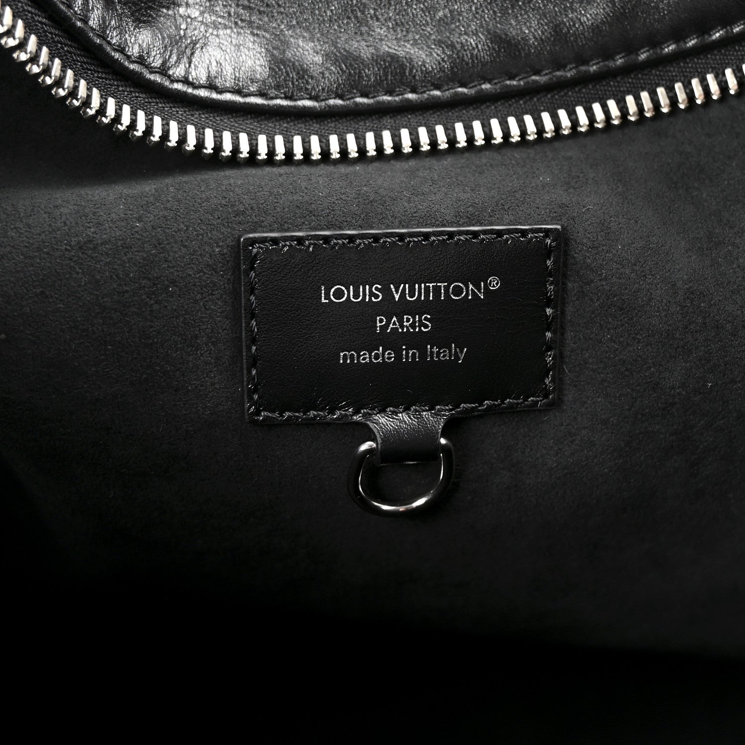 Louis Vuitton Lambskin CarryAll Travel Bag Black 1758962