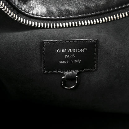 Louis Vuitton Lambskin CarryAll Travel Bag Black 7 of 11