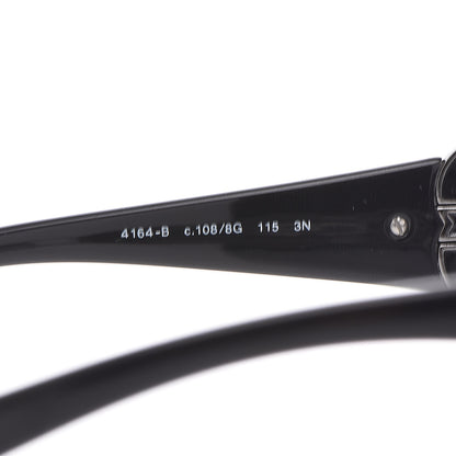 Chanel Frameless Crystal CC Logo Sunglasses 4164 Black 6 of 7