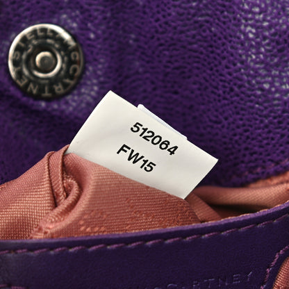 Stella McCartney Shaggy Deer Quilted Tiny Falabella Purple 9 of 12