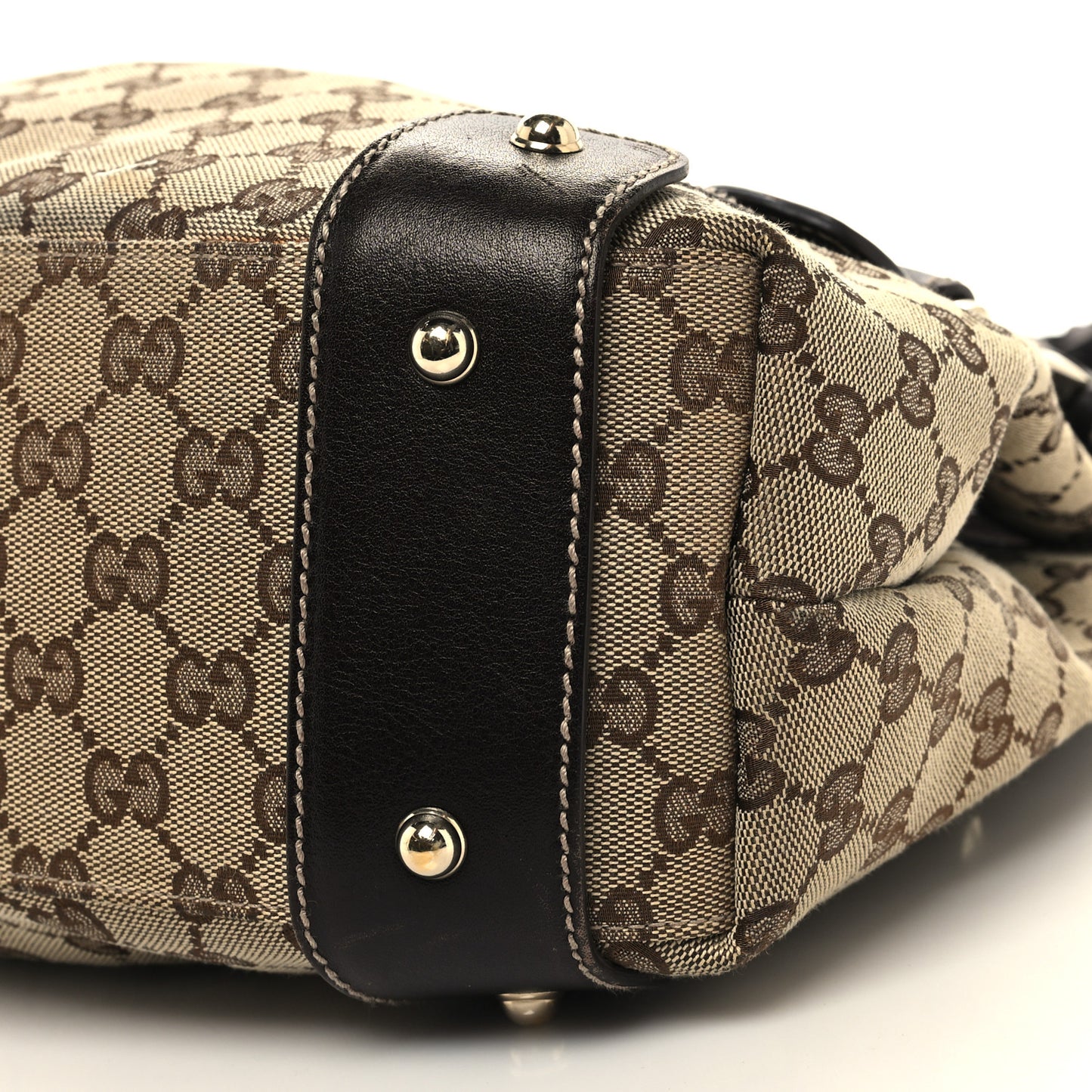 Monogram Small Pelham Shoulder Bag Dark Brown