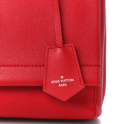 Louis Vuitton Soft Calfskin Lockme II Top Handle Rubis 8 of 18